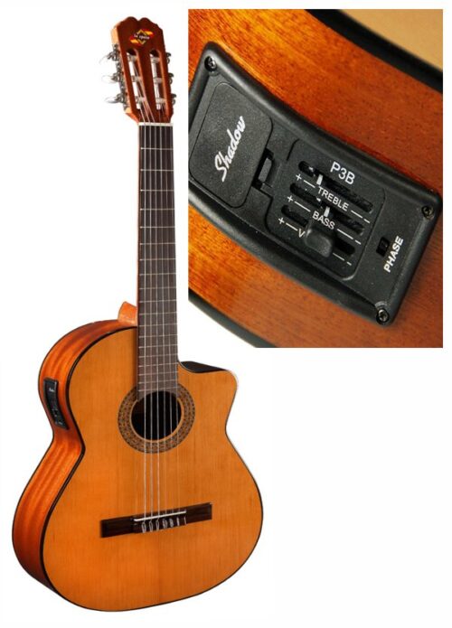 CHITARRA CLASSICA ADMIRA JUANITA EC ELETTRIFICATA