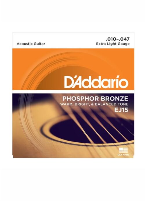 CORDE D'ADDARIO EJ15 CHITARRA ACUSTICA