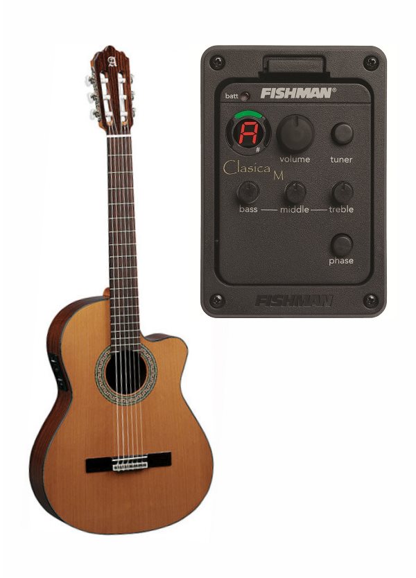 CHITARRA CLASSICA ALHAMBRA 3C CWE ELETTRIFICATA