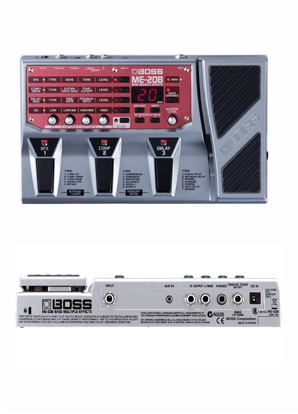 PEDALIERA MULTIEFFETTO BOSS ME-20B
