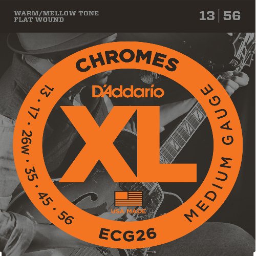 CORDE D'ADDARIO CHROMES ECG26 CHITARRA ELETTRICA