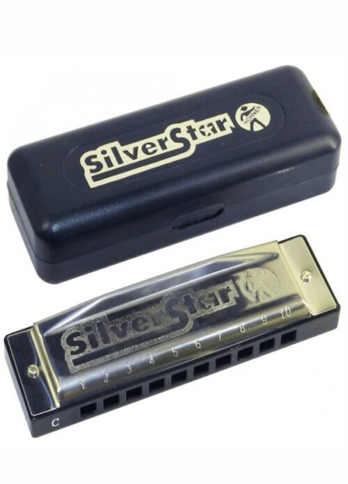 ARMONICA A BOCCA DIATONICA HOHNER SILVERSTAR (C)
