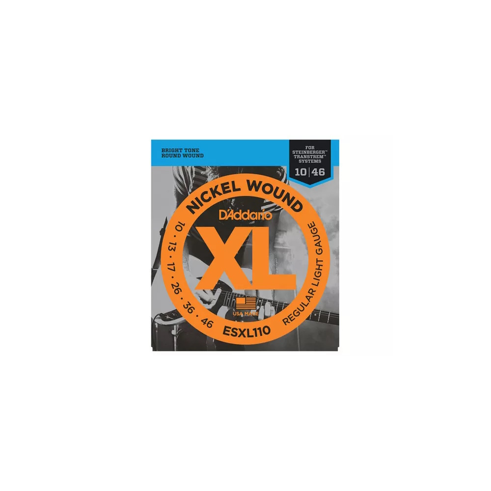 CORDE D'ADDARIO ESXL110 DOPPIO PALLINO CHITARRA ELETTRICA