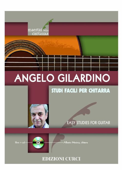 GILARDINO STUDI FACILI PER CHITARRA CURCI EC 11770