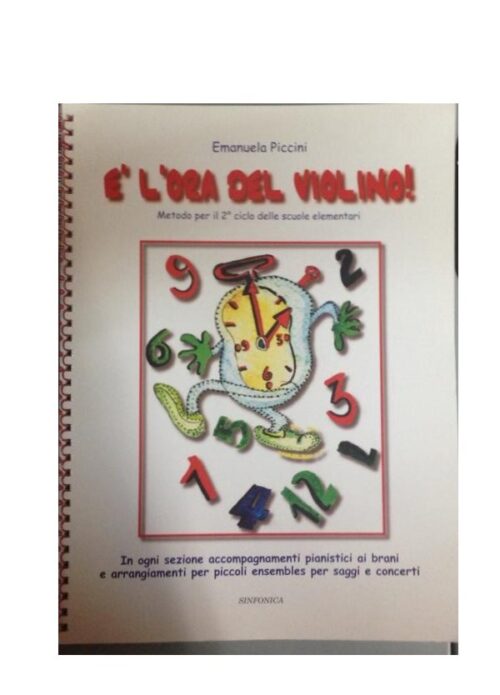 PICCINI : E' L'ORA DEL VIOLINO VOLUME 2 SINFONICA MK 17333