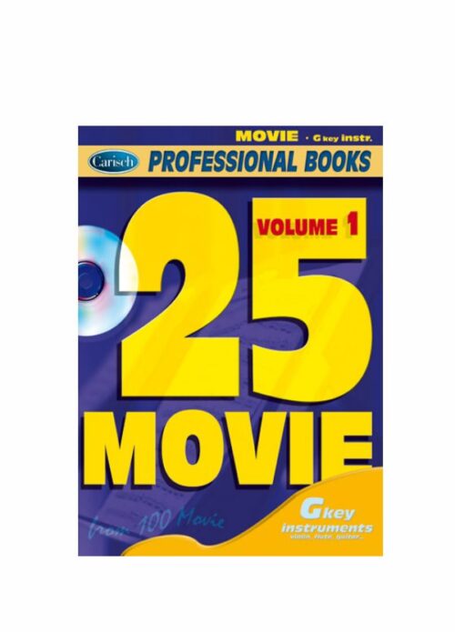 25 MOVIE VOLUME 1 STRUMENTI IN DO  CARISCH ML2670