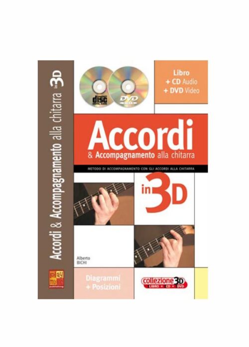 BICHI ACCORDI E ACCOMPAGNAMENTO ALLA CHITARRA IN 3D CARISCH ML 3182