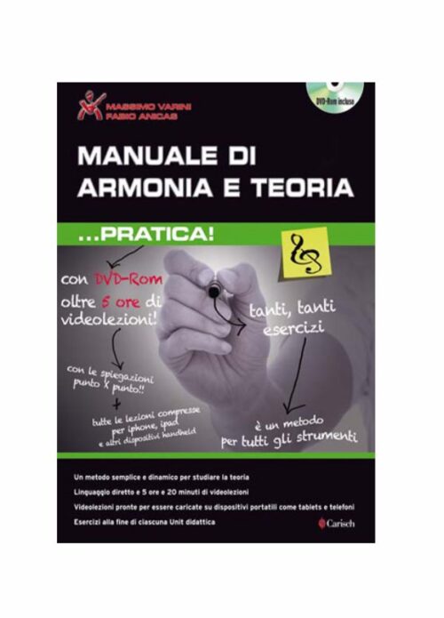 VARINI : MANUALE DI ARMONIA E TEORIA...PRATICA CARISCH ML3424