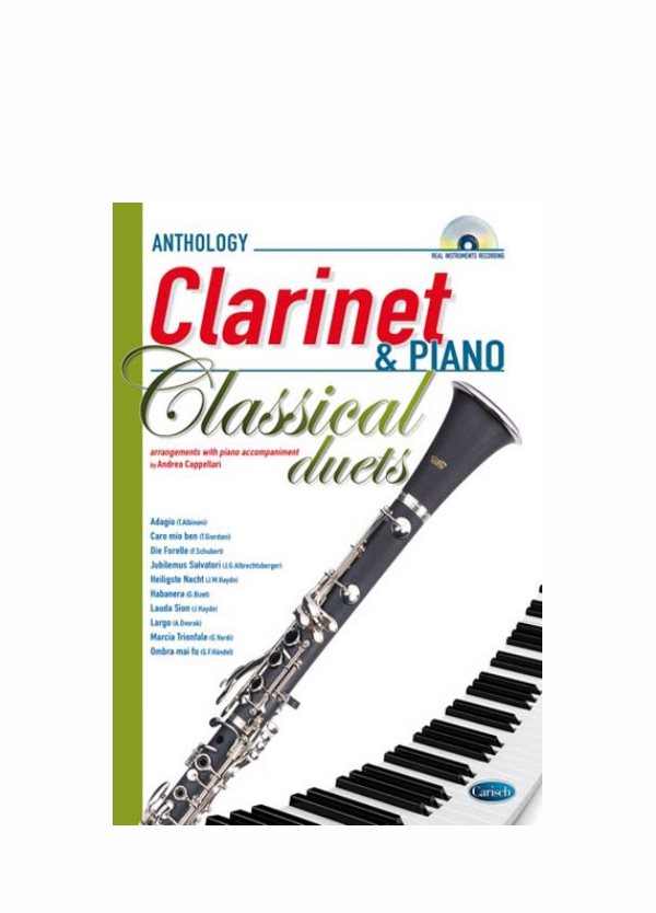 CAPPELLARI : CLARINET & PIANO CLASSICAL DUETS CARISCH ML3624