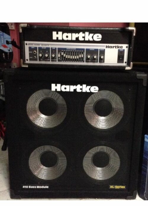 AMPLIFICATORE PER BASSO HARTKE HA 3500 E CABINET  XL SERIES 410B 4X10 EX DEMO