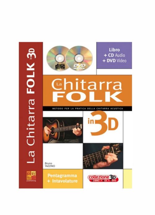 TAZZINO LA CHITARRA FOLK IN 3D CARISCH ML 3609