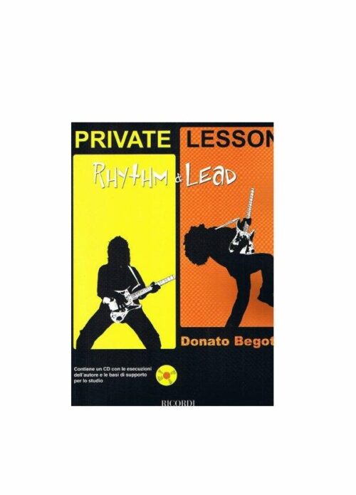 BEGOTTI : PRIVATE LESSON RHYTHM & LEAD RICORDI MLR679