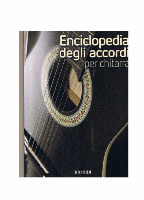 AA.VV. ENCICLOPEDIA DEGLI ACCORDI PER CHITARRA RICORDI MLR822