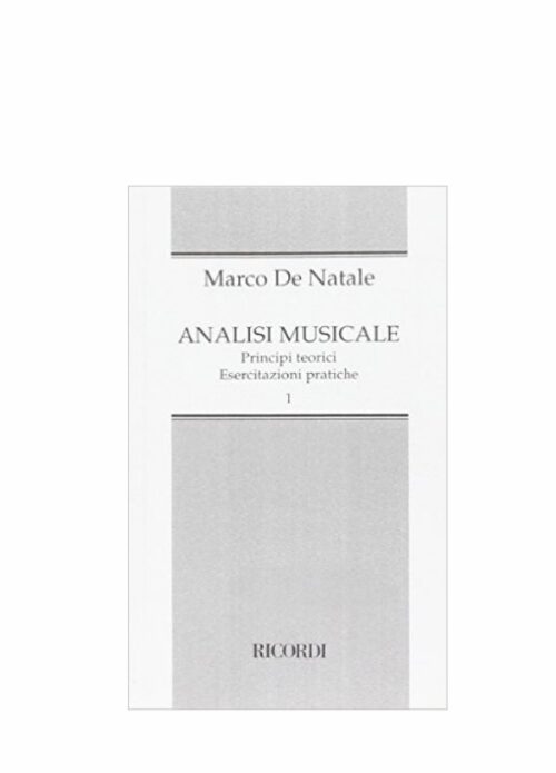DE NATALE : ANALISI MUSICALE 1e 2       RICORDI 135500