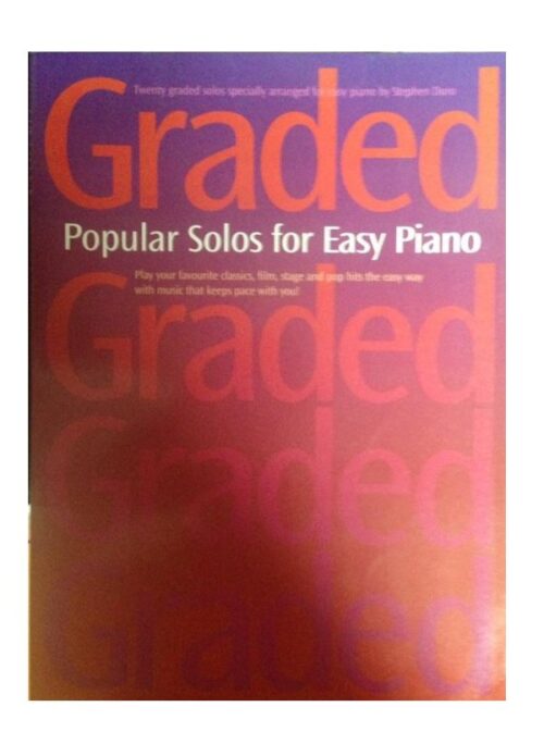 AA.VV. : GRADED POPULAR SOLOS FOR EASY PIANO