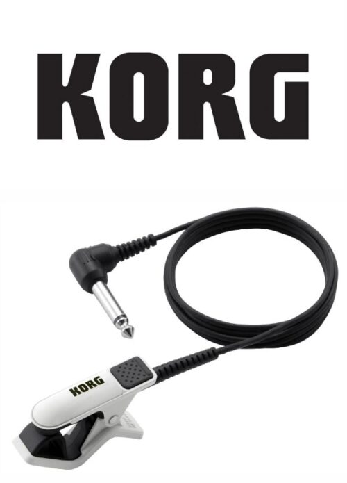 KORG CM200 - MICROFONO PIEZO A CONTATTO  BIANCO