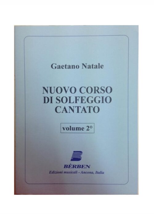 NATALE : NUOVO CORSO DI SOLFEGGIO CANTATO VOL.2   BERBEN EB5585