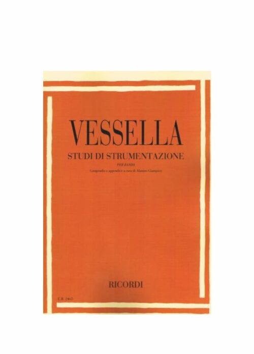VESSELLA : STUDI DI STRUMENTAZIONE PER BANDA   RICORDI ER2465