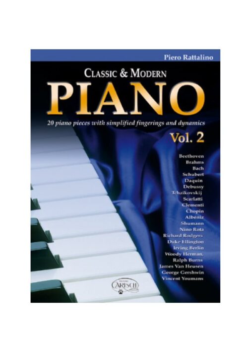 RATTALINO : CLASSIC & MODERN PIANO  VOL.2   CARISCH MK15167