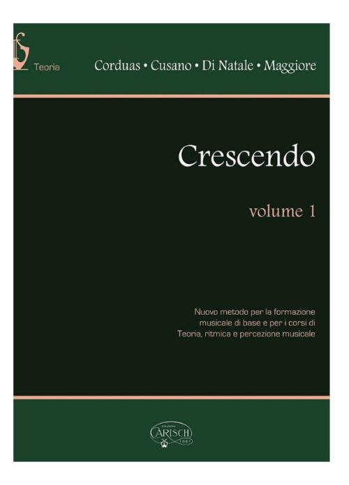 CORDUAS - CUSANO - DI NATALE - MAGGIORE : CRESCENDO VOL.1