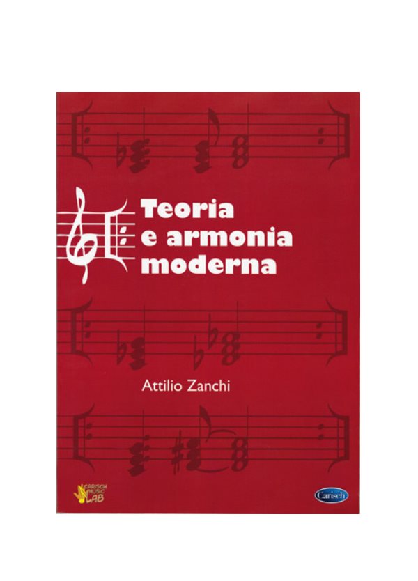 ZANCHI : TEORIA E ARMONIA MODERNA CARISCH ML3336