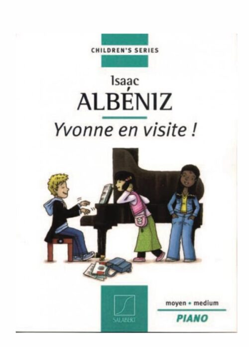 ALBENIZ : YVONNE EN VISITE per pianoforte  SALABERT