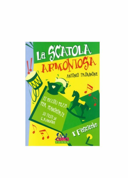 TROMBONE : LA SCATOLA ARMONIOSA 1°FASCICOLO 12 piccoli pezzi per pianoforte CURCI EC4364