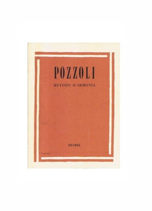 POZZOLI : METODO DI ARMONIA   RICORDI ER2225