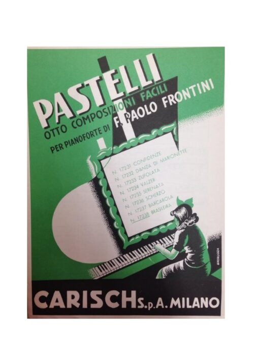 FRONTINI : DANZA DI MARIONETTE pezzo per pianoforte CARISCH MK17232