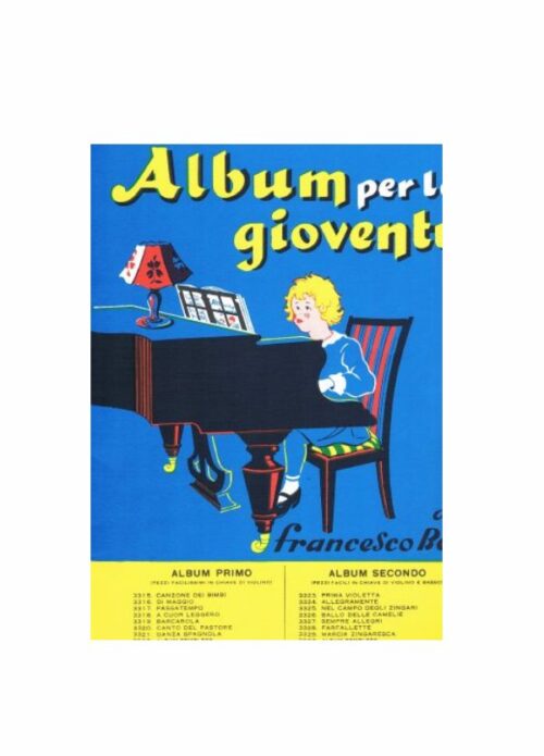 BEHR : ALBUM PER LA GIOVENTU' VOL 2 pezzi facili per pianoforte MAURRI