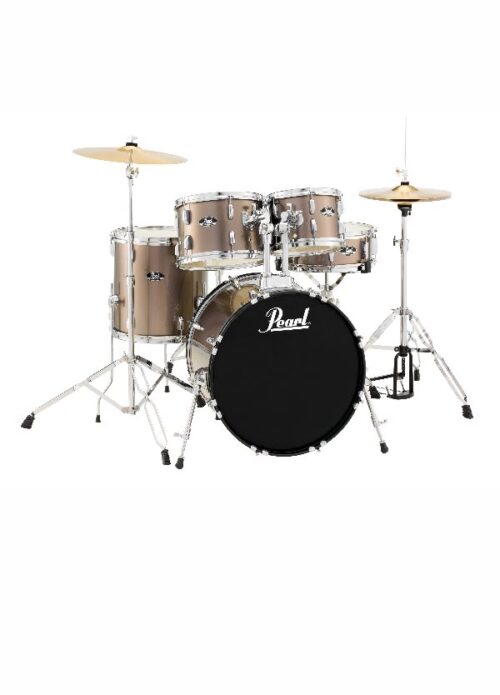 BATTERIA ACUSTICA PEARL ROADSHOW RS505C BRONZE PIATTI E SGABELLO INCLUSI
