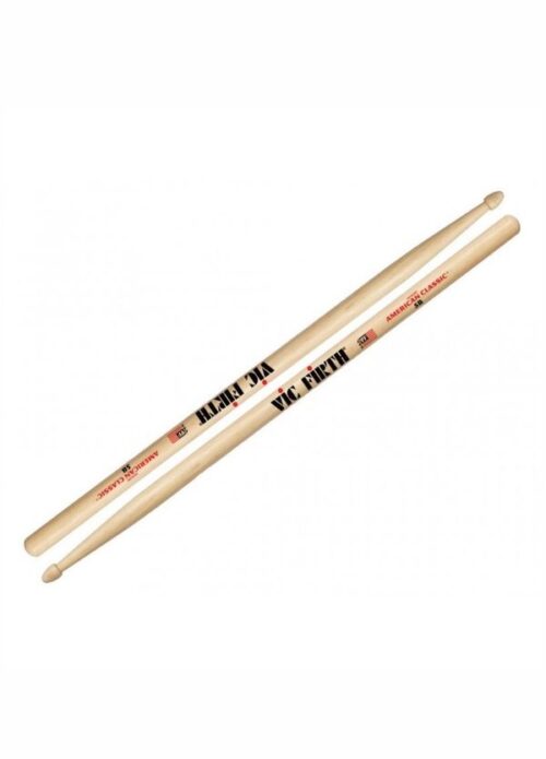 BACCHETTE VIC FIRTH AMERICAN CLASSIC 5B PUNTA LEGNO
