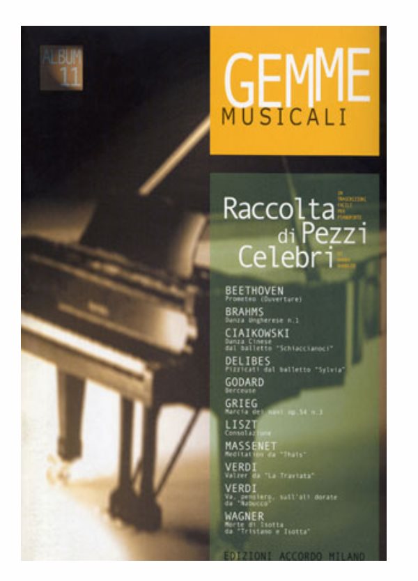 BENDLER : GEMME MUSICALI ALBUM 11 RACCOLTA DI PEZZI CELEBRI EA2994