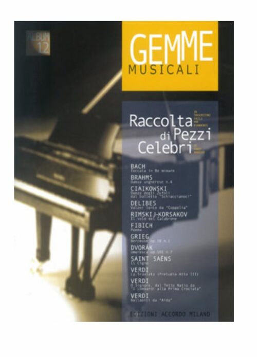BENDLER : GEMME MUSICALI ALBUM 13 RACCOLTA PEZZI CELEBRI  EA3003