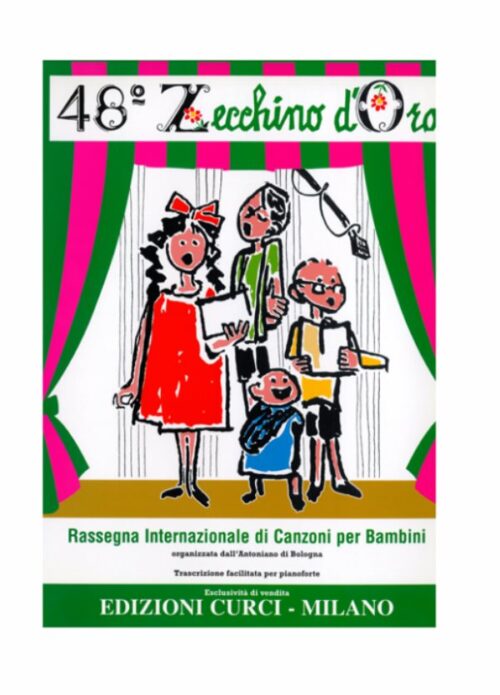 ZECCHINO D'ORO VOLUME 48 rassegna internazionale di canzoni per bambini per pianoforte