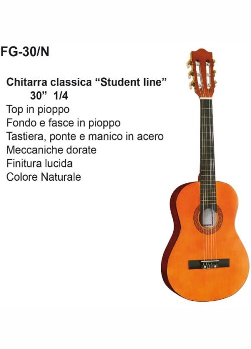 CHITARRA CLASSICA 1/4 DAM FG30KN CON BORSA