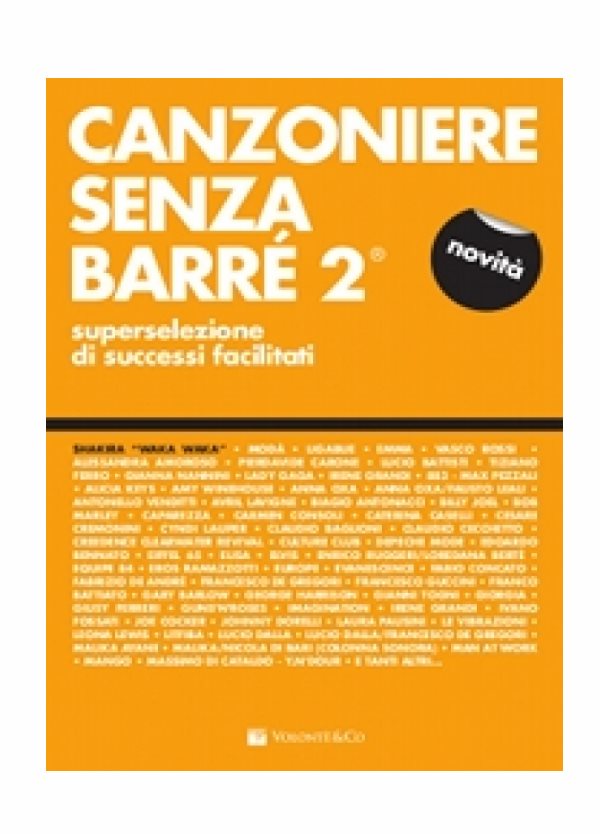 AA.VV. : CANZONIERE SENZA BARRE' 2 VOLONTE' MB200