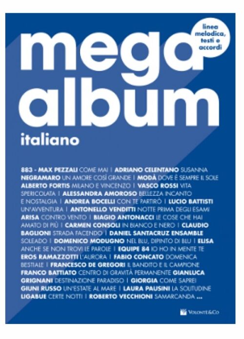 AA.VV. : MEGA ALBUM ITALIANO   VOLONTE' MB571