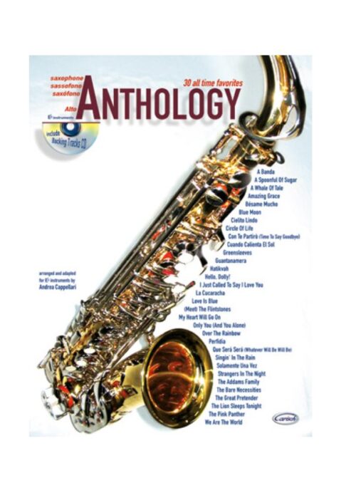 CAPPELLARI : ANTHOLOGY  SAX ALTO Eb  CD   CARISCH ML2605