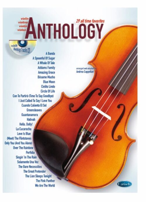 CAPPELLARI : ANTHOLOGY VIOLINO VOL.1 CD   CARISCH ML2797