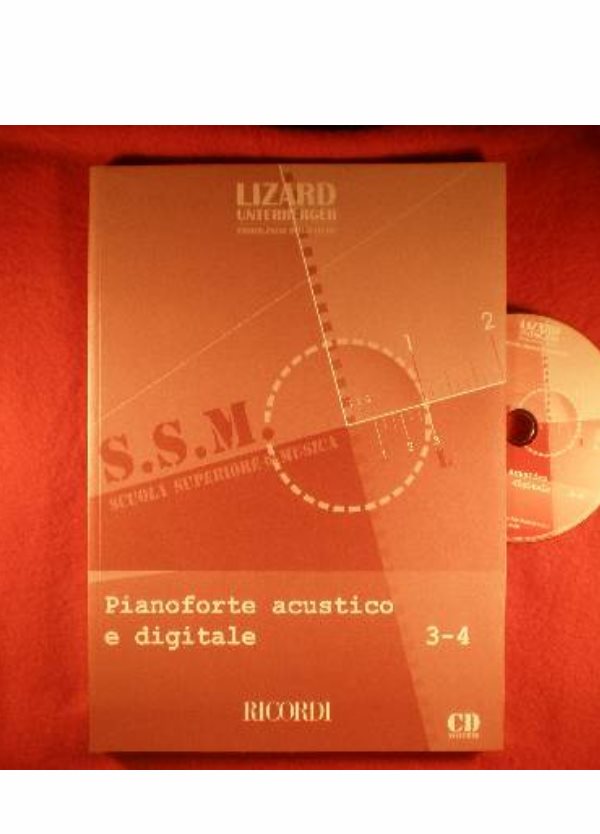 LIZARD : SCUOLA SUPERIORE DI MUSICA SSM PIANOFORTE ACUSTICO E DIGITALE 3-4 MLR738