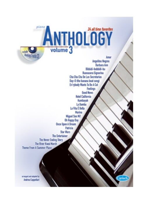 CAPPELLARI : ANTHOLOGY PIANO VOL.3 CON CD   CARISCH ML2919