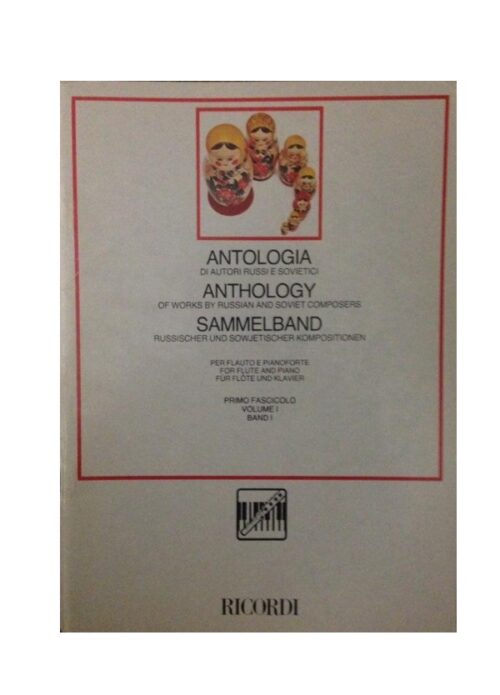 ANTOLOGIA DI AUTORI RUSSI E SOVIETICI PER FLAUTO E PIANOFORTE