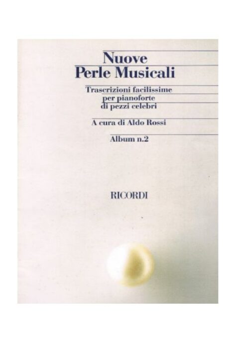 NUOVE PERLE MUSICALI ALBUM 2 per pianoforte