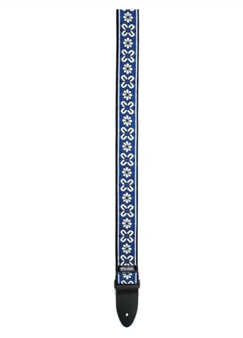 TRACOLLA CHITARRA BASSO DUNLOP JACQUARD STRAPS D67-03BL AVALON BLUE