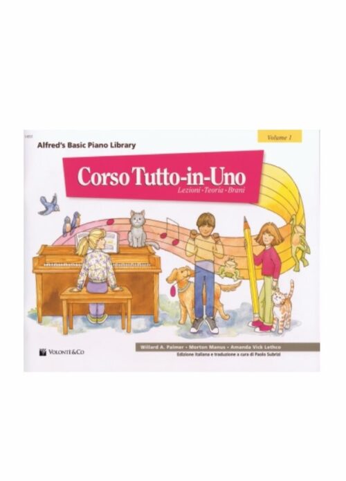 CORSO TUTTO IN UNO VOLUME 1 per pianoforte MB105