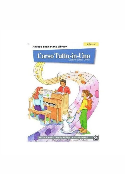 CORSO TUTTO IN UNO VOLUME 4 per pianoforte MB108