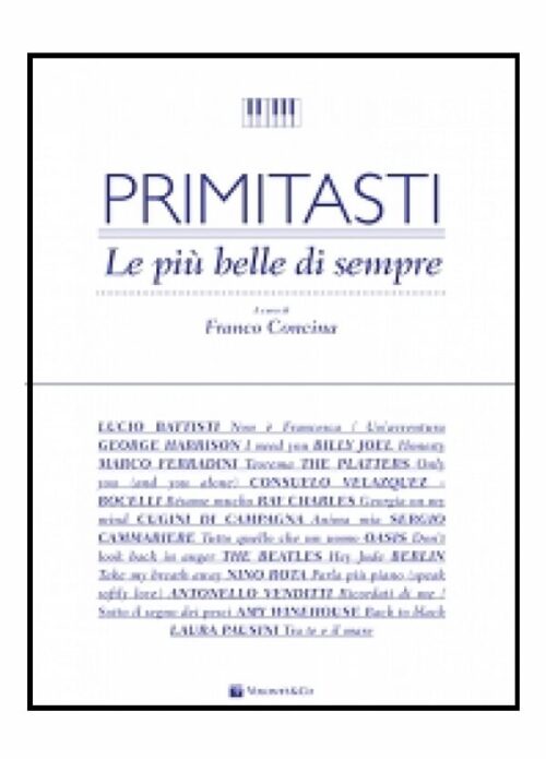 CONCINA : PRIMITASTI LE PIU' BELLE CANZONI DI SEMPRE   VOLONTE' MB194