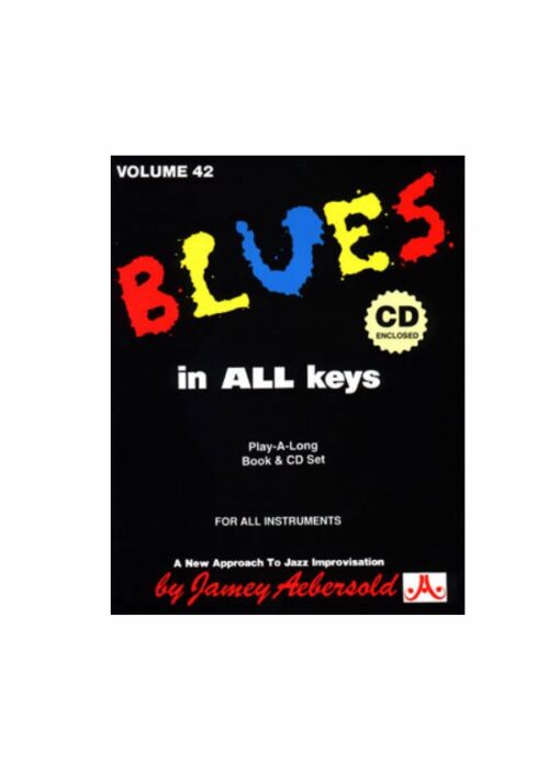 Aebersold Blues In All Keys Vol. 42 con CD