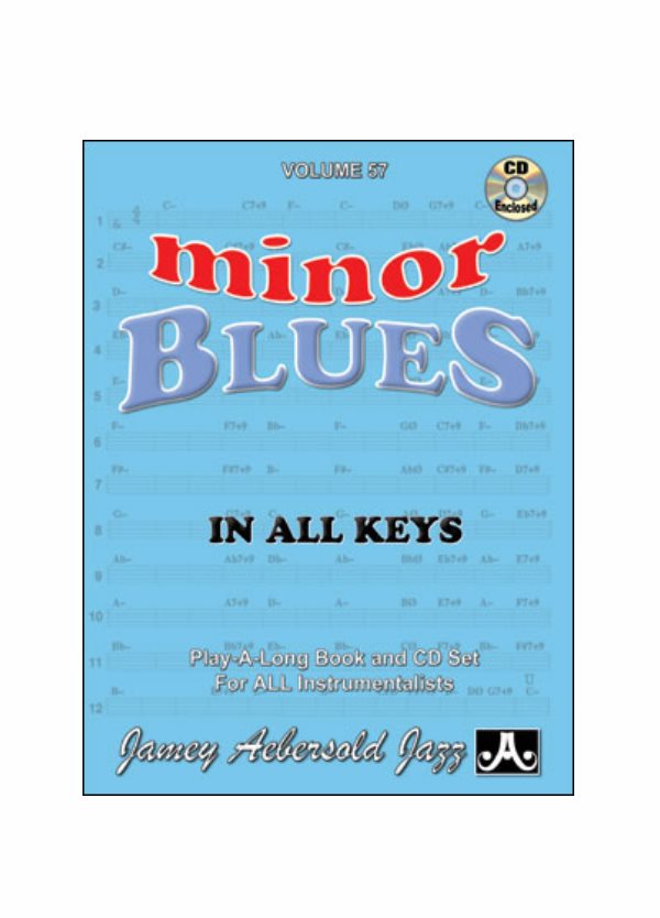 Aebersold Minor Blues In All Keys Vol. 57